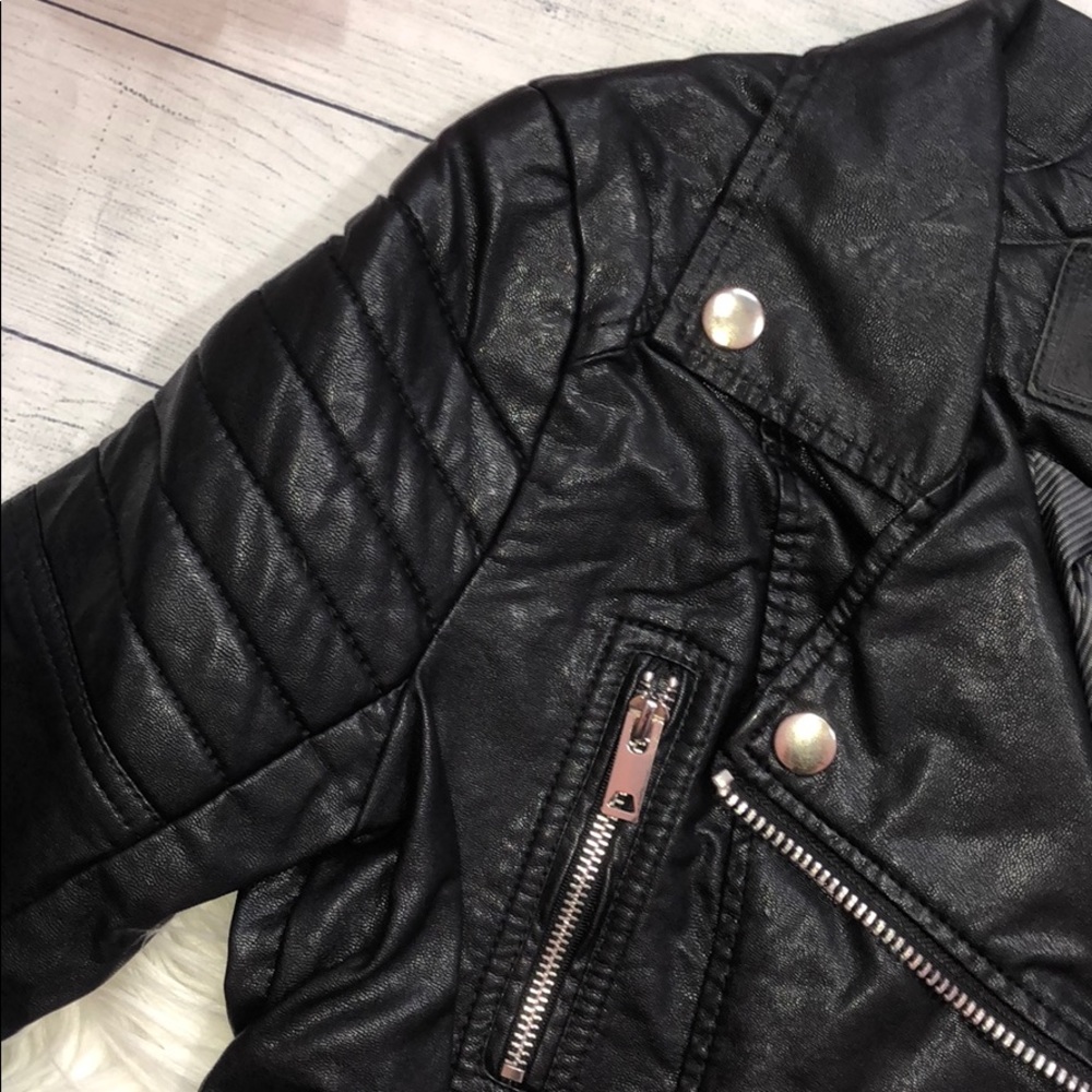 NWT BlankNYC Quilted Faux Leather Moto Jacket - Picture 4 of 8
